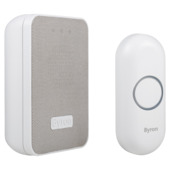 Byron draadloze deurbel op batterijen mesh DBY-22321 bereik 150 m