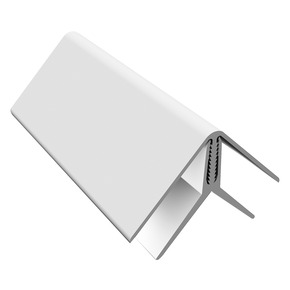 Clin de bardage Durasid angle intérieur-extérieur beige RAL9001 250cm