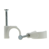 Profile nagelklemmen wit 9 mm 50 stuks