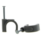 Profile nagelklemmen grijs 14 mm 10 stuks