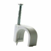 Profile nagelklemmen wit 4 mm 50 stuks