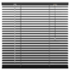 GAMMA jaloezie aluminium 25 mm 60x180 cm 320 mat zwart