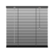 GAMMA jaloezie aluminium 25 mm 80x180 cm 320 mat zwart