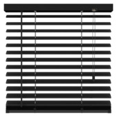 Store vénitien GAMMA aluminium 50 mm 320 noir mat 60x180 cm