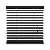 GAMMA aluminium jaloezie 50 mm matzwart (kleurnr.320) 100x180 cm (bxh)
