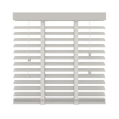 GAMMA houten jaloezie 50 mm wit (kleurnr.944) 180x220 cm (bxh)