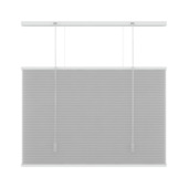 GAMMA dupli plisségordijn verduisterend wit (kleurnr. 6011) 80x180 cm (bxh)