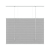 Store plissé double occultant 100x180 cm 6011 blanc