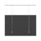 Store plissé double occultant 140x180 cm 6013 anthracite