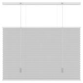 GAMMA enkel plisségordijn lichtdoorlatend wit (kleurnr. 6010) 100x220 cm (bxh)