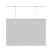 GAMMA enkel plisségordijn lichtdoorlatend wit (kleurnr. 6010) 200x220 cm (bxh)