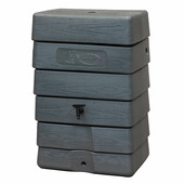 Regenton muurtank UrbanStyle 168 L antraciet kunststof 40 x 60 x 90 cm