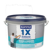 GAMMA 1x dekkend keuken & badkamer 2,5 L mat wit