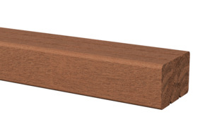 Tuinbalk Azobé hard hout geschaafd 4,4 x 6,7 x 210 cm