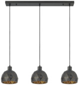 GAMMA hanglamp Niels zwart Ø18 cm 