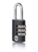 Yale cijferslot aluminium zwart 28 mm