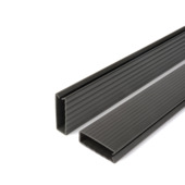 Afwerkingsprofiel antraciet 2 m