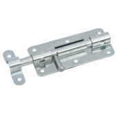 Verrou coulissant zingué 100 mm modèle lourd