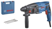 Bosch Professional boorhamer GBH 2-21 SDS-PLUS in koffer + 3 sds-plus boren