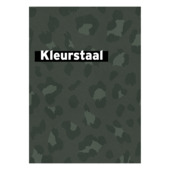 Behangstaal vliesbehang Tijgerprint groen 113311