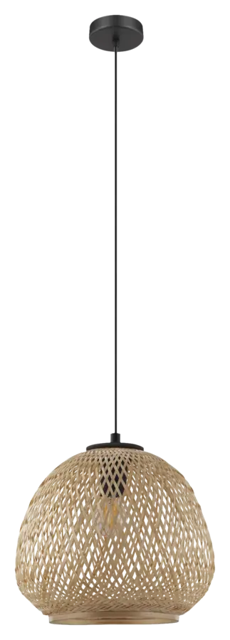 Eglo hanglamp Dembleby rotan Ø32 cm
