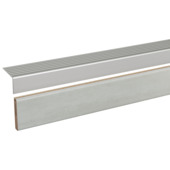 Moulure rénovation d'escalier CanDo béton gris clair 130x5 cm