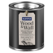 Gamma Wood&Wall krijtverf Balanced Black 100 ml