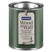 Gamma Wood&Wall krijtverf Glorius Green 100 ml