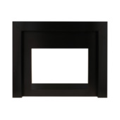 Habillage de cheminée Livn Steinach noir