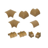 D-Line beitsbare accessoirekit voor kabelgoot kwartrond 22x22 mm hout