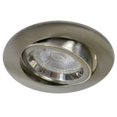Spot encastrable  GAMMA orientable acier Ø 93mm