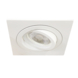 Spot encastrable  GAMMA orientable carré blanc 92x 92mm