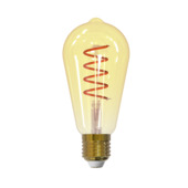 Ampoule Edison ST64 gold Handson E27 6,5 W 300 lm 1800K dimmable