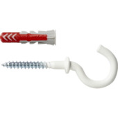 Fischer Universeelplug DuoPower 6x30mm met haak 6 stuks