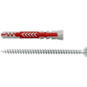 Fischer Universeelplug DuoPower 6x50 mm met schroef 4 stuks