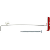 Cheville à bascule avec vis Fischer Duotec 10 pièces