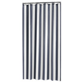 Rideau de douche Sealskin Linje textile 180x200 cm bleu