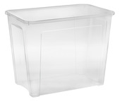 Boîte de rangement transparente base combi 67L