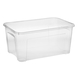 Boîte de rangement transparente base combi  43L