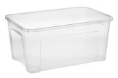 Boîte de rangement transparente base combi  43L