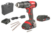 Skil 20V accu klopboormachine 55Nm 3018HD + 2 accu's 2,0Ah + lader + koffer