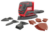 Skil 20V accu multischuurmachine 3720CB brushless met 24 schuurbladen en 3 schuurhulpstukken (excl. accu en lader)