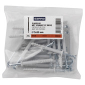 Cheville à clouer GAMMA 5x50 mm nylon 25 pièces