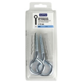 GAMMA uni-plug 12x60mm + schroefoog 10x115mm 2 stuks