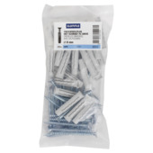 GAMMA uni-plug 8x40mm + schroef PZ 5x60mm 25 stuks