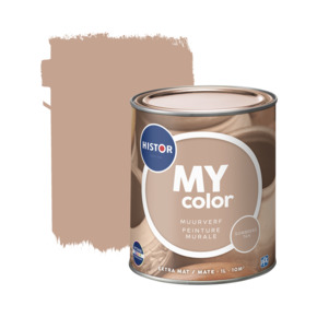 Histor MY Color muurverf extra mat sombrero tan 1 liter