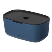 Boîte de rangement avec couvercle Tiger Tess bleu-noir