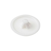 Rotadrill afdekkap schroef universeel PZ3 wit 40 stuks