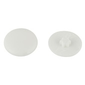 Rotadrill afdekkap schroef universeel T30 wit 40 stuks