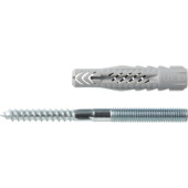 Cheville avec vis à double filetage Fischer 8x100 mm 4 pièces